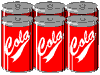 cola cans