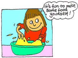 making your own food