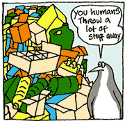 trash mountain