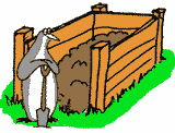 me with my compost heap