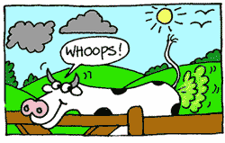 farm animals belch and even farta lot of methane