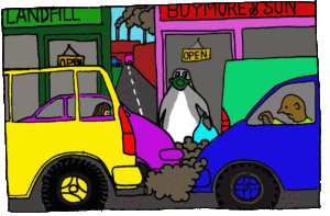 Hazardous business, shopoping